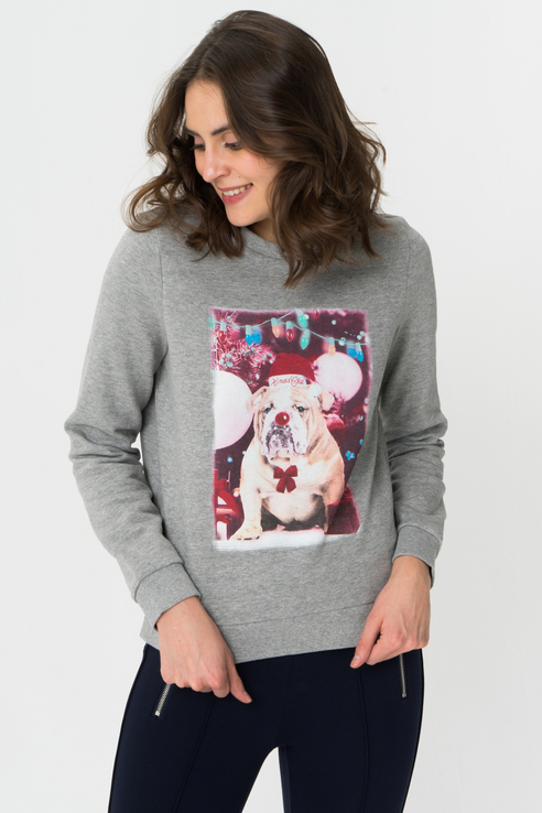 

Свитшот женский Vero moda 10219616 серый 44, 10219616