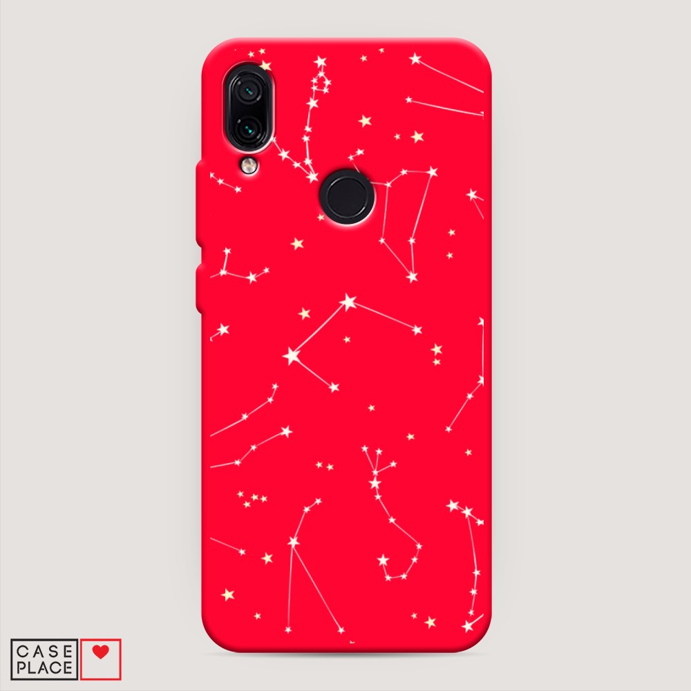 

Матовый силиконовый чехол "Созвездия" на Xiaomi Redmi 7, 35053-1