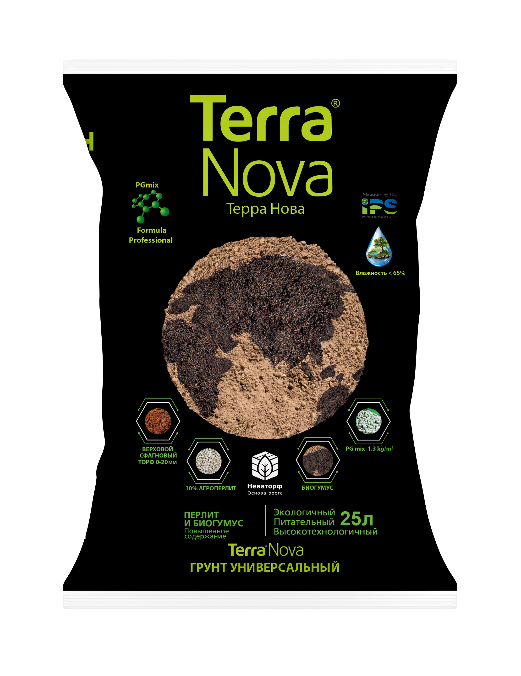 Грунт универсальный Terra nova Нз-003 4607951410467 25л