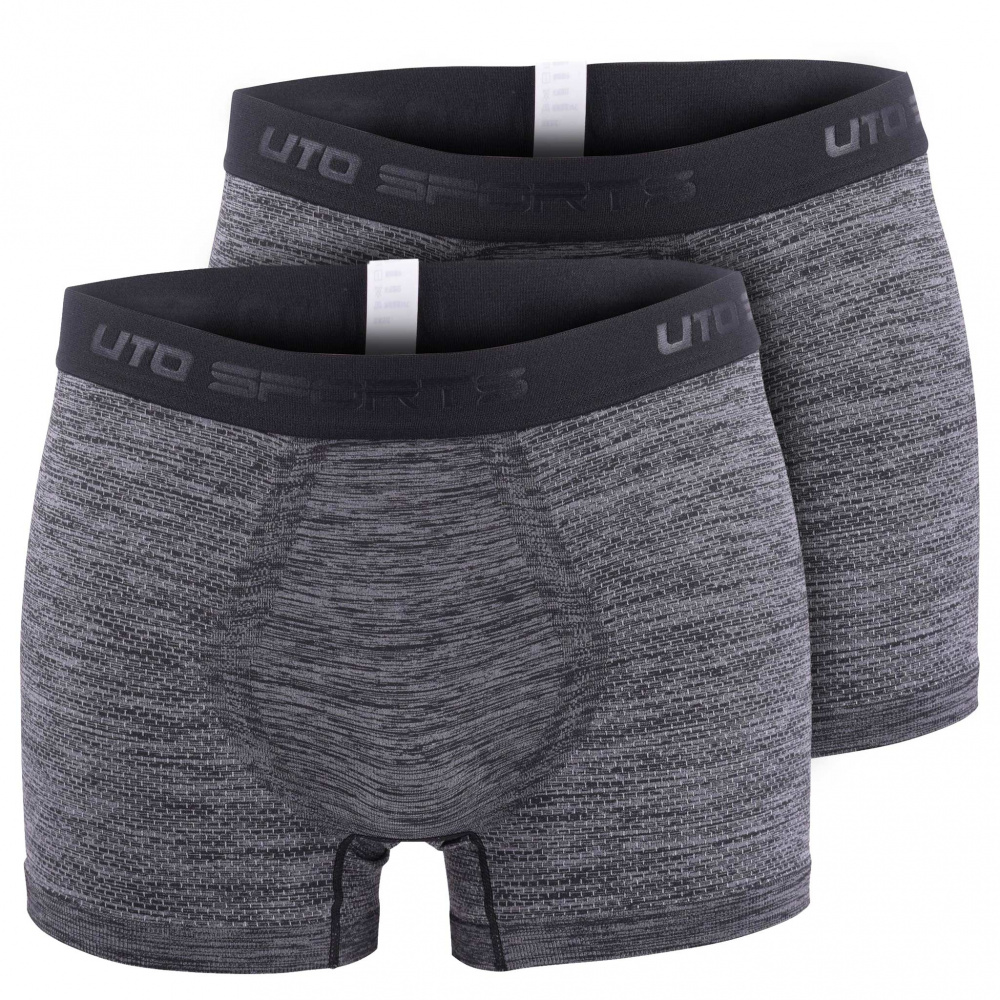 

Трусы UTO Perfomance Boxer (2шт) 992101 Black XL, Серый, Perfomance Boxer