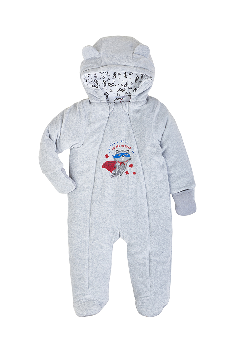 фото Комбинезон детский kari baby aw20b100 серый р.68