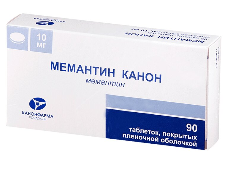 Мемантин таблетки 10 мг 90 шт., Фармзащита НПЦ  - купить
