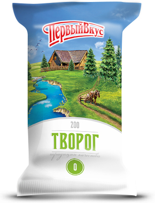 

Творог Первый вкус обезжиренный 0% 200 г бзмж