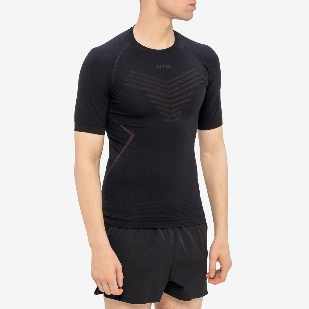 

Термофутболка UTO Light Compression Nilit Softex 904108 Black XL, Черный, Light Compression Nilit Softex