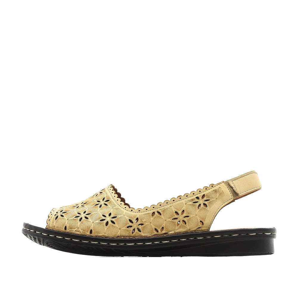 

Босоножки женские ZENDEN collection 505-01WB-016KK бежевые 37 RU, 505-01WB-016KK