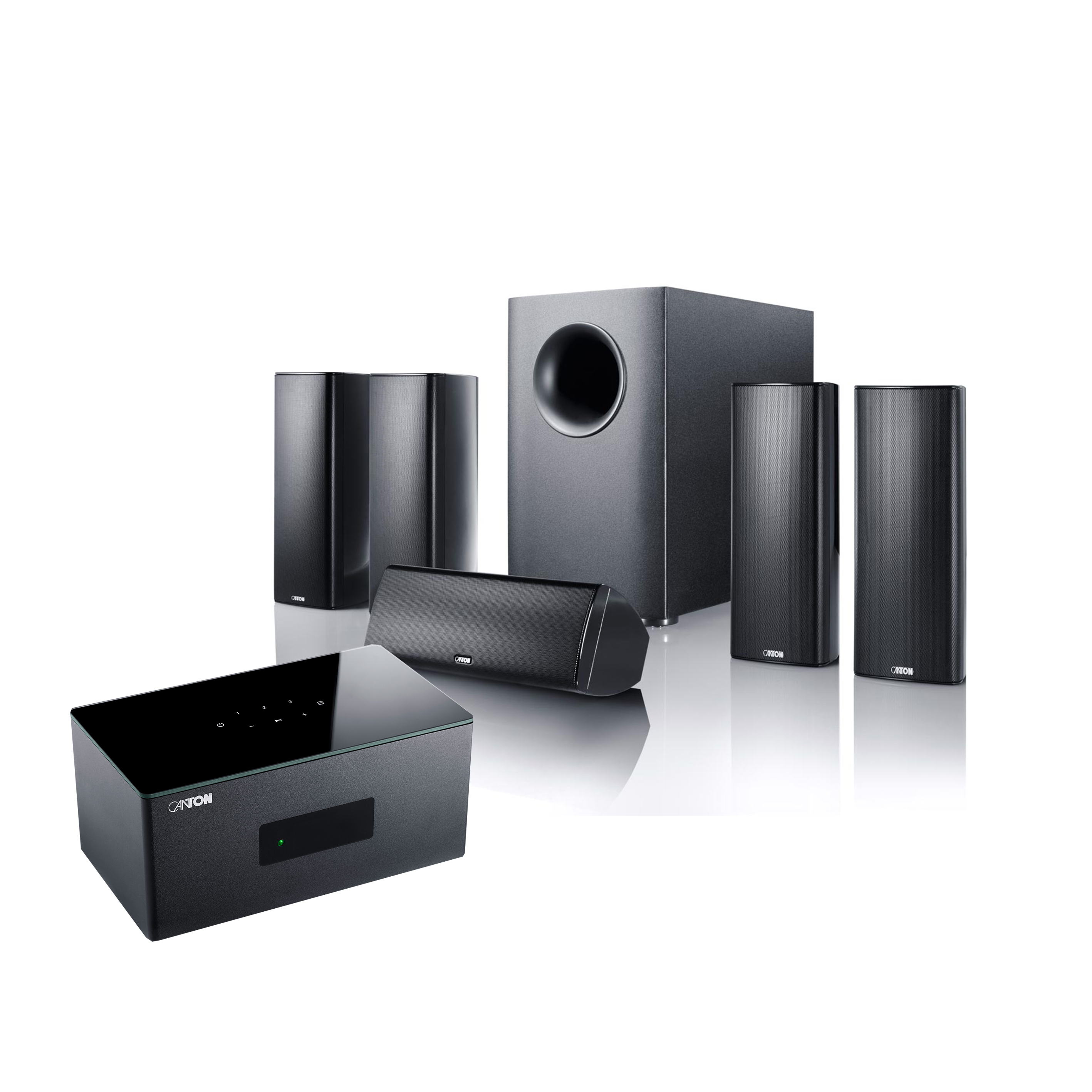 

Комплект акустики 5.1 CANTON Smart Cinema 365, black
