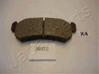 

Тормозные колодки Japanparts дисковые PPW02AF