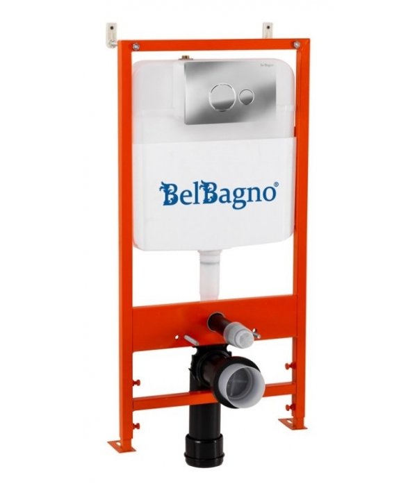 

Инсталляция для унитаза BelBagno BB026/BB081CR, хром, комплектующие