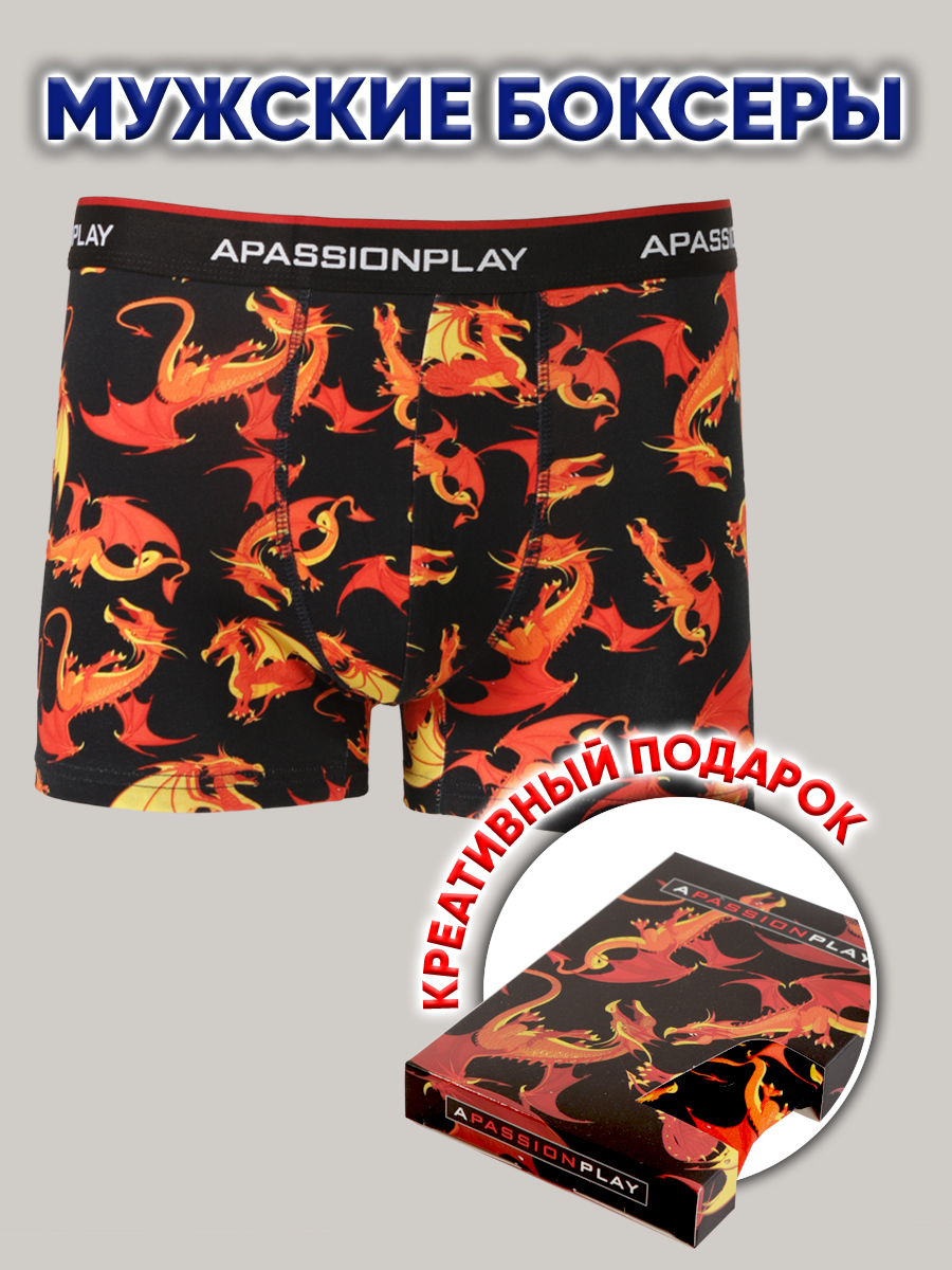 

Трусы мужские A passion play SQ73689 черные 2XL, Черный, SQ73689