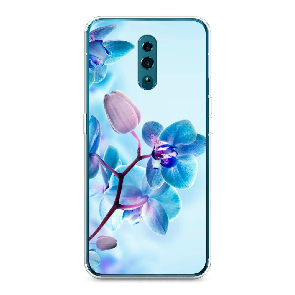 

Чехол Awog на Oppo Reno "Голубая орхидея", Разноцветный, 250750-8