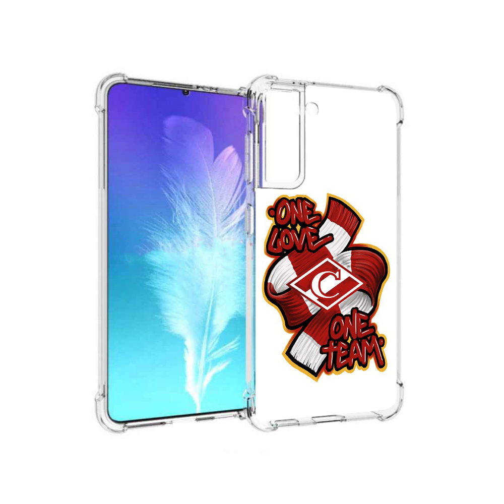

Чехол MyPads Tocco для Samsung Galaxy S21 Одна любовь-Спартак (PT157088.510.126), Прозрачный, Tocco