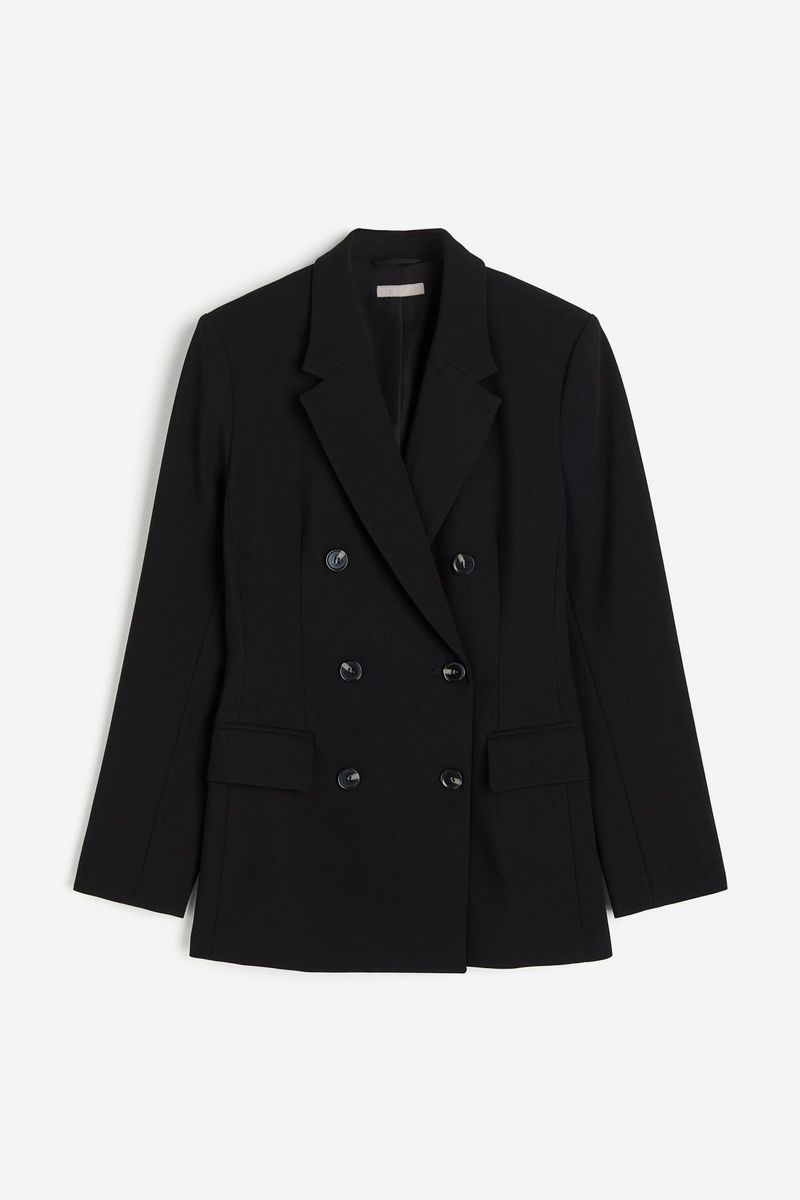 

Пиджак женский H&M 1215796 черный 34 EU, 1215796