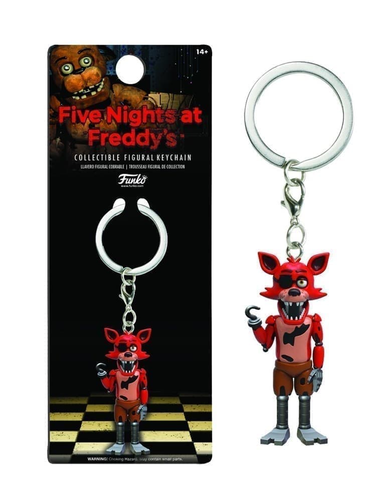 фото Брелок funko фокси из игры 5 ночей с фредди 9406