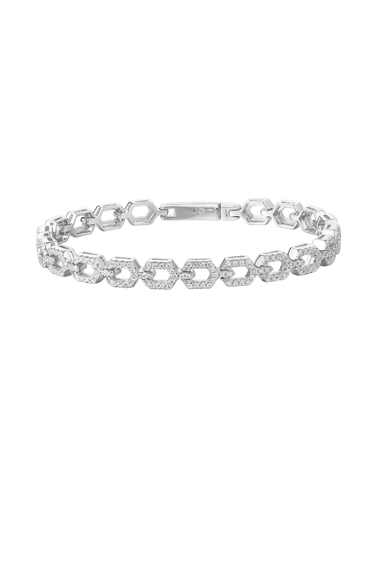 

Браслет из серебра с фианитом р. 18 Ogisana SB30893A1AR, SB30893A1AR