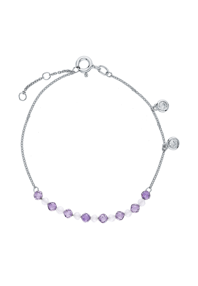 

Браслет из серебра с фианитом р. 19,5 Kari Jewelry 863103016Ф4-S-br1, 863103016Ф4-S-br1