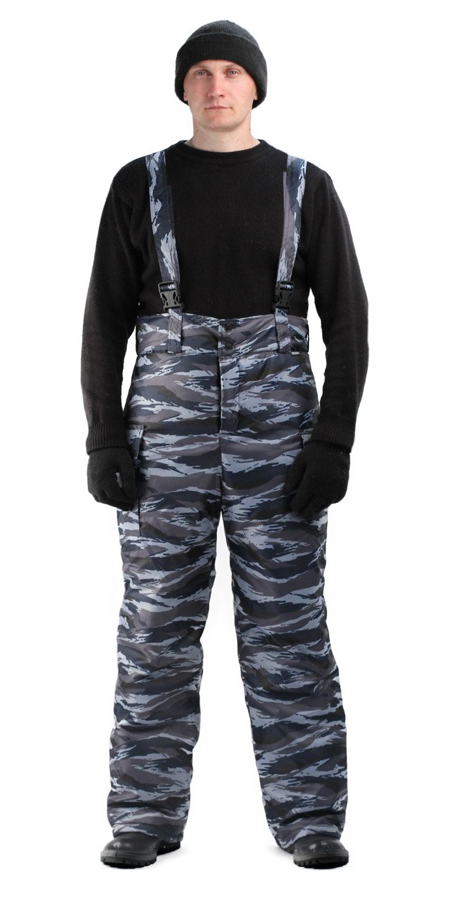 Брюки рабочие мужские Ursus БРЮ601-К029 серый 64-66 RU, 182-188 см