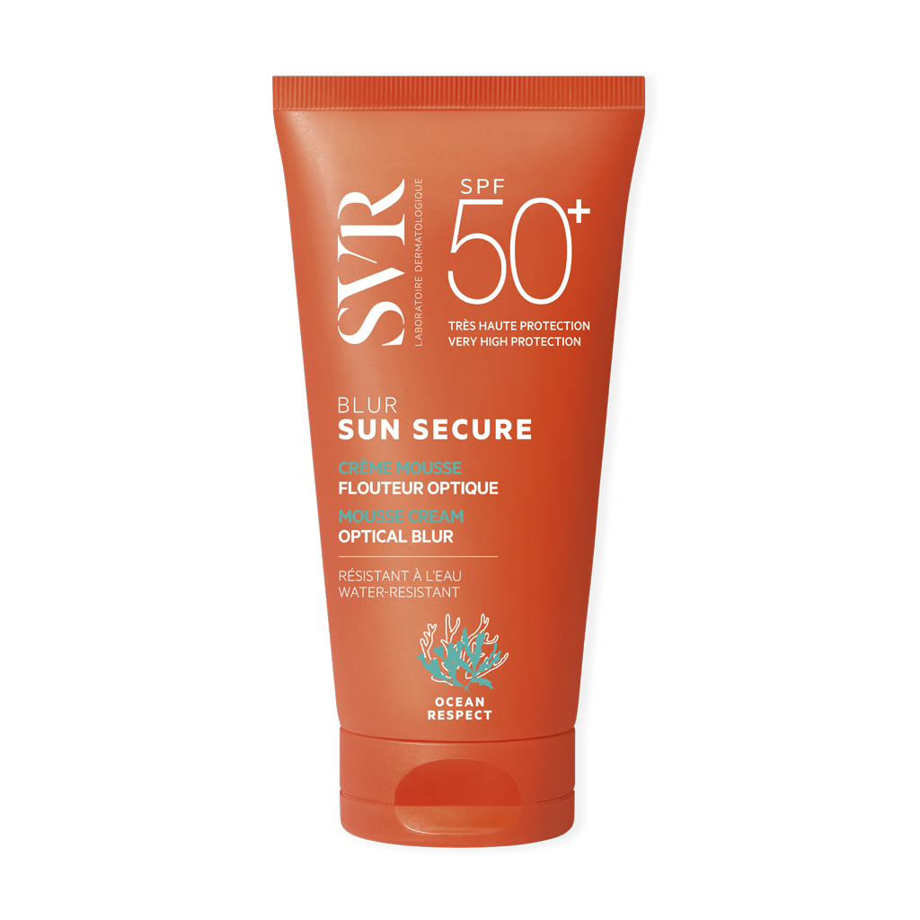 Крем-мусс SVR Sun Secure Blur Безопасное солнце SPF50+ тон светлый 50 мл