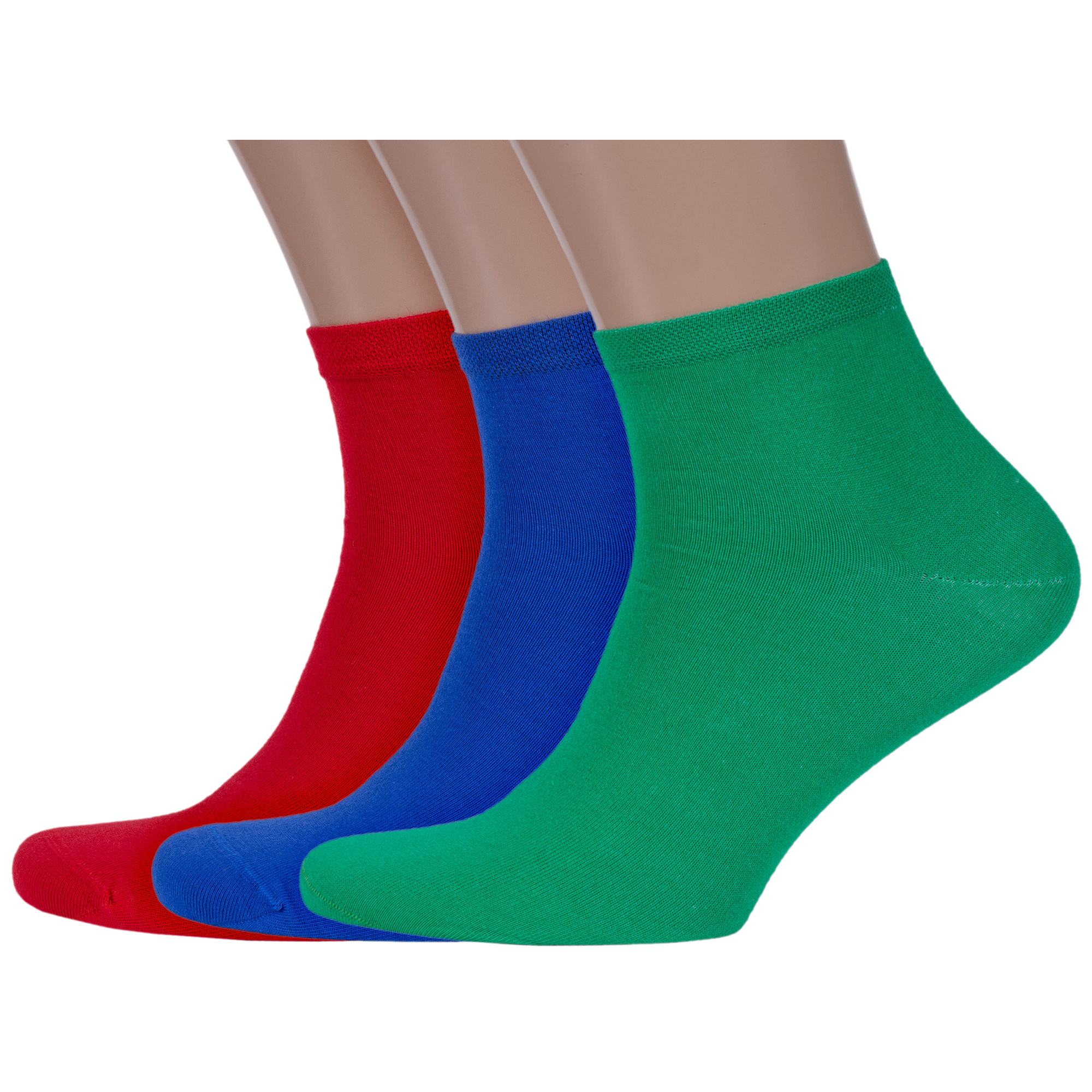 

Комплект носков мужских Rusocks 3-М-1222 красных; синих; зеленых 25-27, 3-М-1222