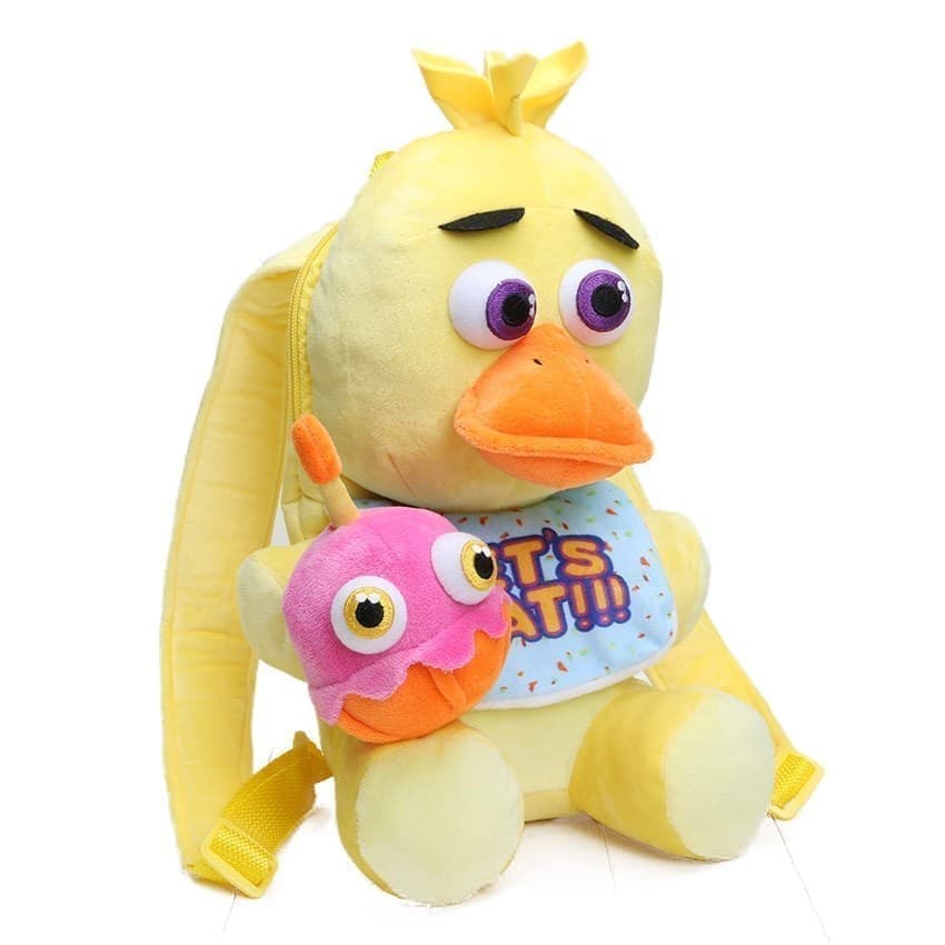 

Рюкзак-игрушка Чика из игры 5 ночей с Фредди, Желтый, 4997