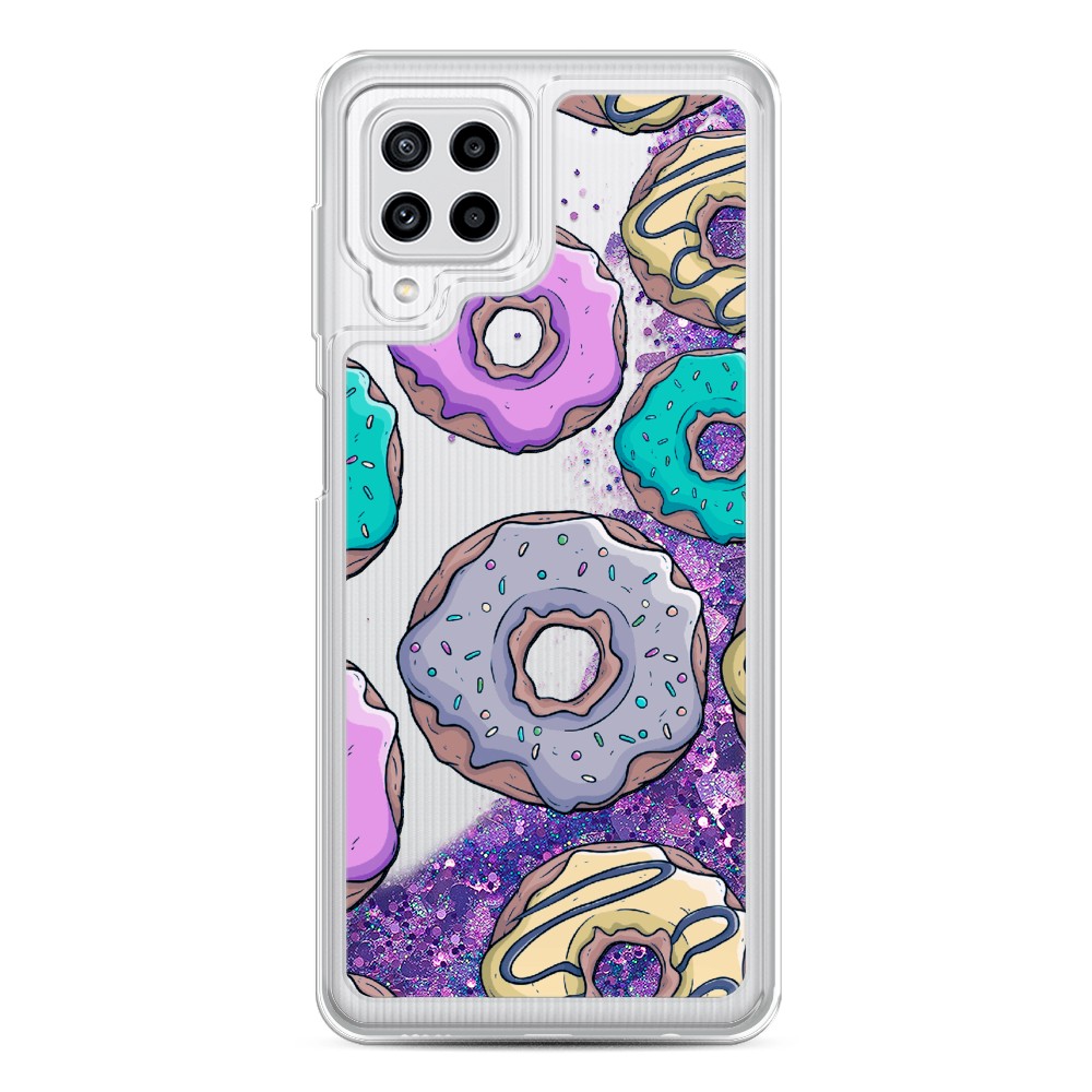 

Чехол Awog на Samsung Galaxy A22 Разноцветные пончики в глазури 2", Разноцветный, 2103492-1