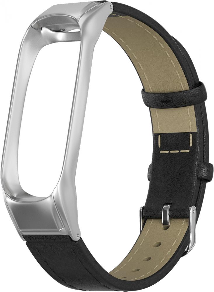 

Ремешок кожаный GSMIN Leather Collection 2 для Xiaomi Mi Band 5 (Черный), Ремешок кожаный GSMIN Leather Collection 2 для Xiaomi Mi Band 5