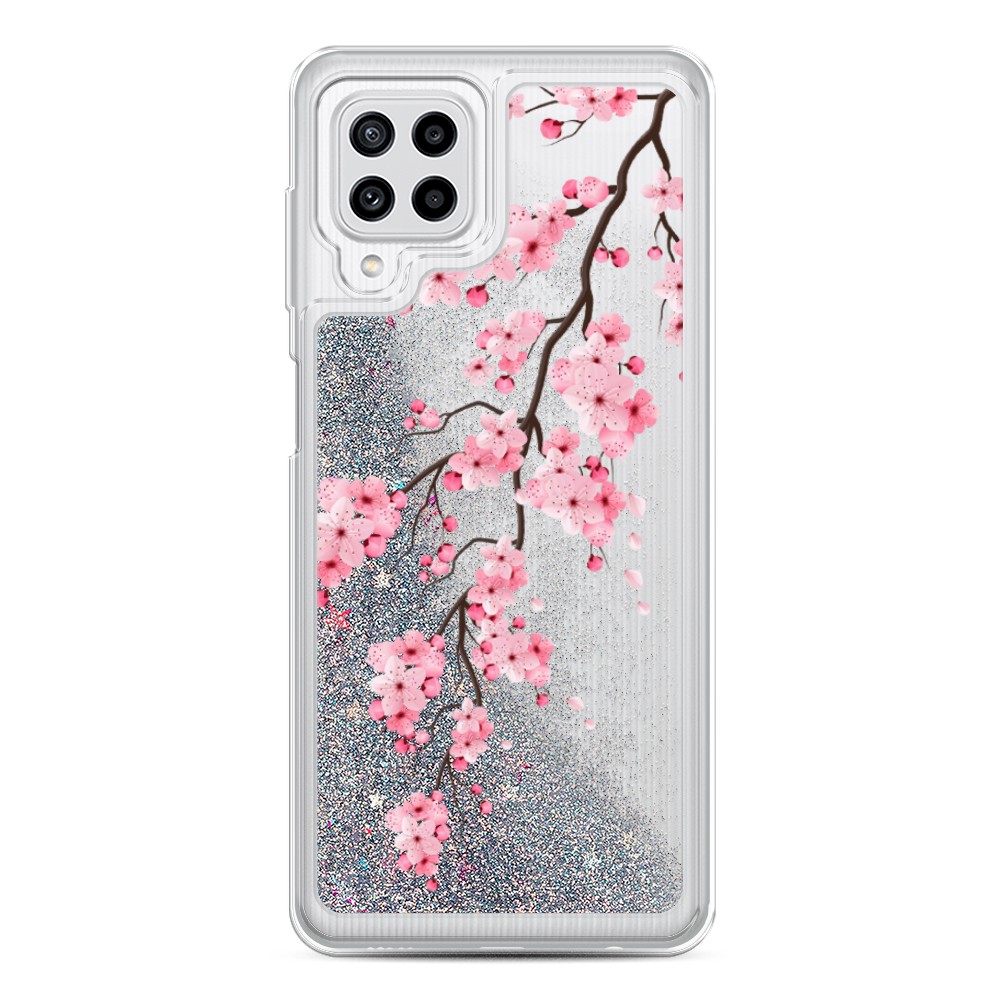 

Чехол Awog на Samsung Galaxy A22/M32/M22 / Самсунг A22/M32/M22 "Розовая сакура", Разноцветный, 2103491-1