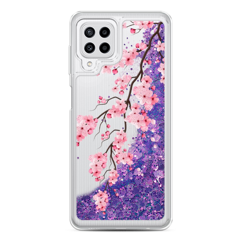 

Чехол Awog на Samsung Galaxy A22/M32/M22 / Самсунг A22/M32/M22 "Розовая сакура", Разноцветный, 2103492-1