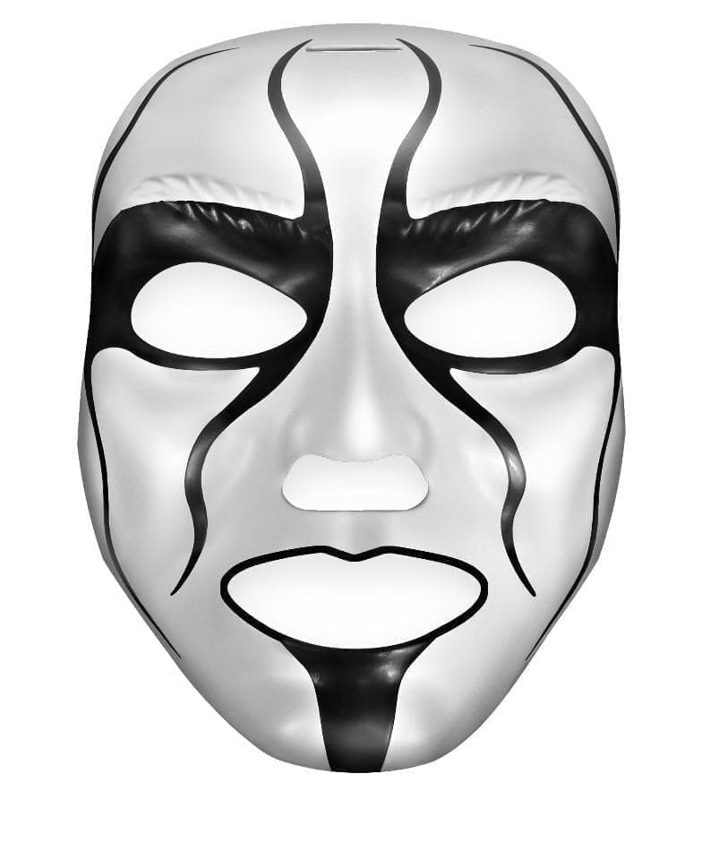 

Маска Стинга (WWE Superstar Sting Mask), Белый;черный, 10281