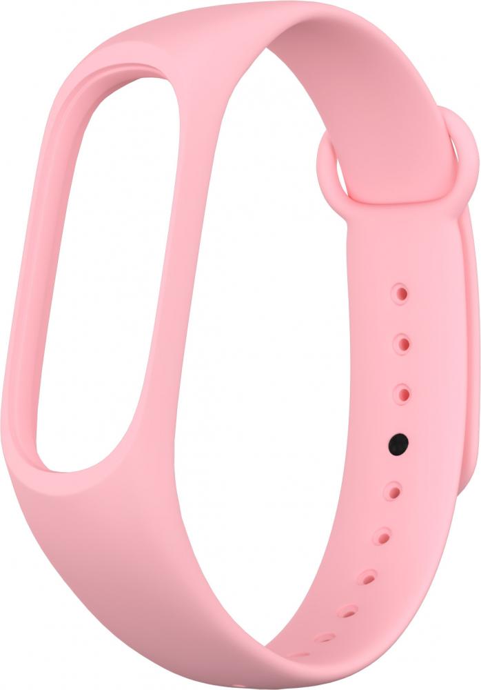 

Ремешок силиконовый GSMIN для Xiaomi Mi Band 5 (Светло-розовый), Ремешок силиконовый GSMIN для Xiaomi Mi Band 5