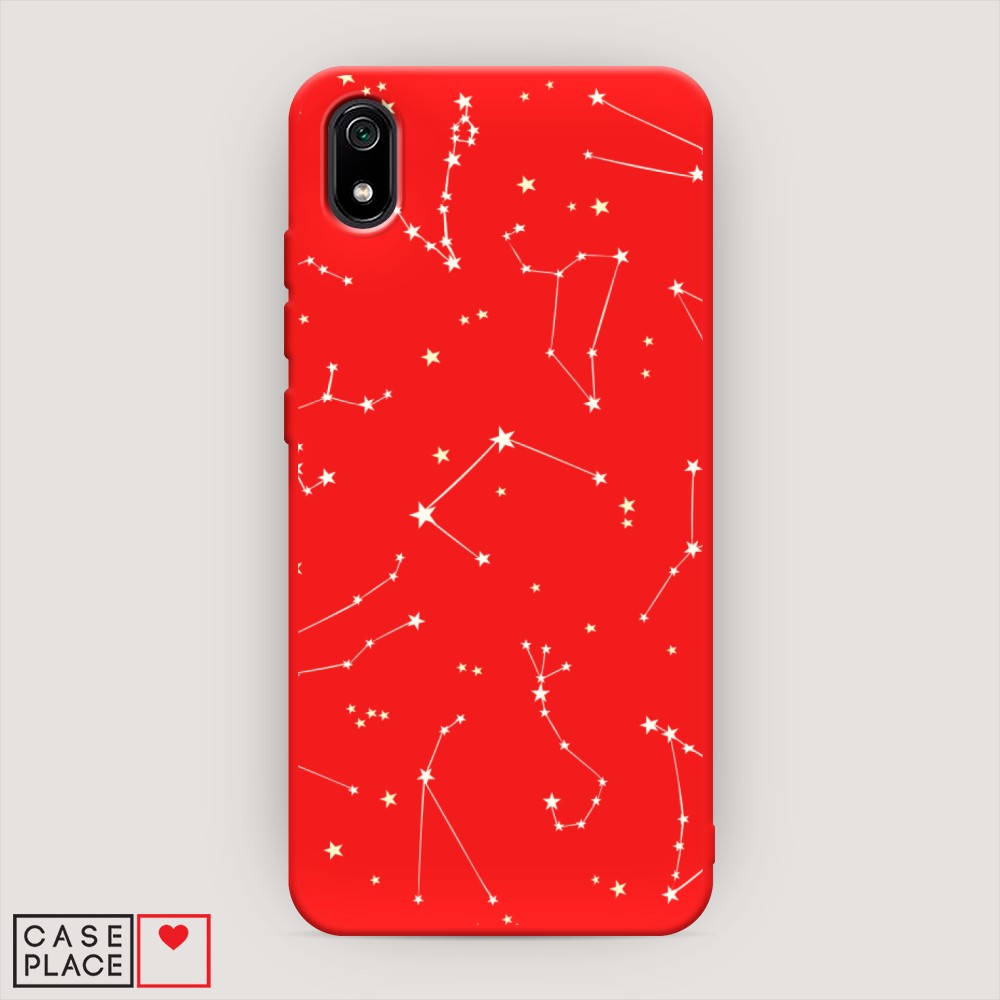 

Матовый силиконовый чехол "Созвездия" на Xiaomi Redmi 7A, 35453-1