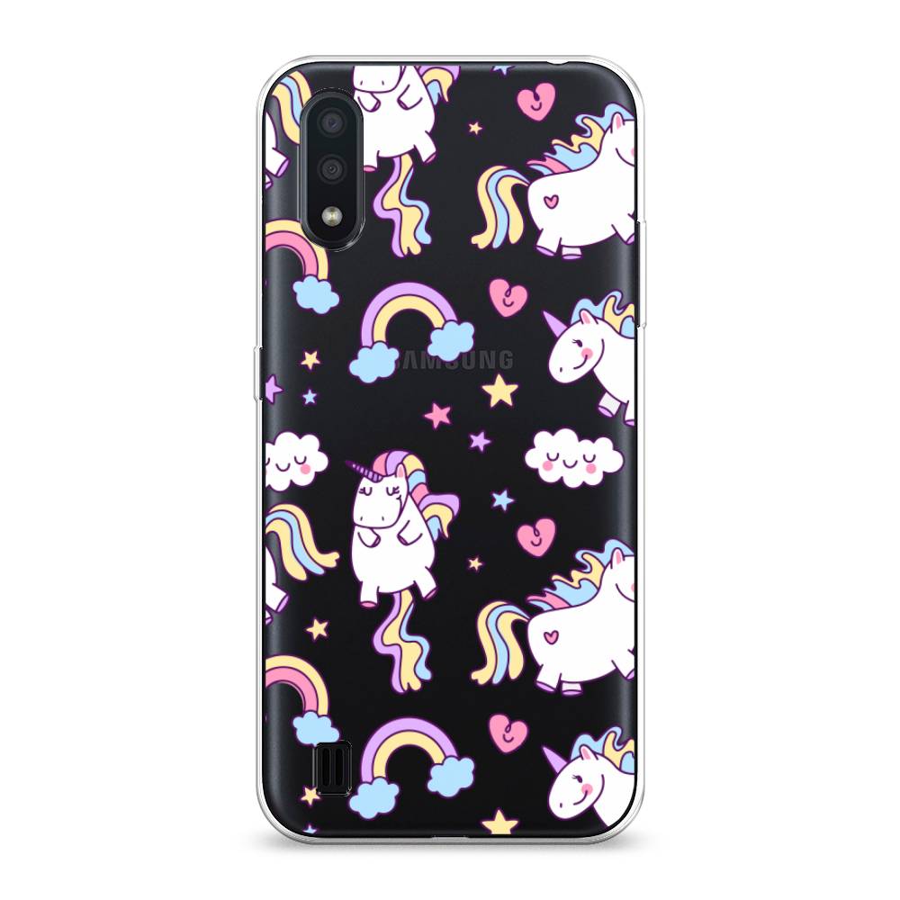 

Чехол Awog "Sweet unicorns dreams" для Samsung Galaxy A01