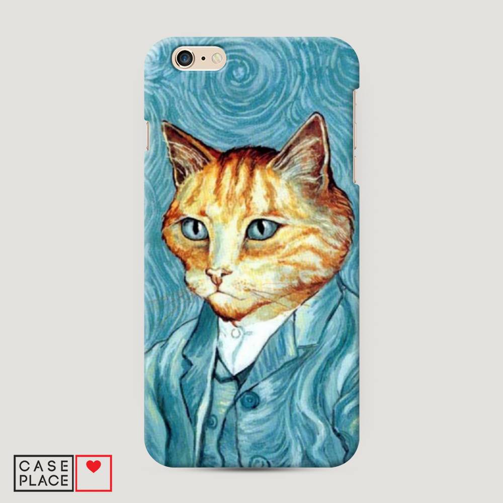 

Пластиковый чехол "Кот Ван Гог" на Apple iPhone 6 Plus, 10520-1