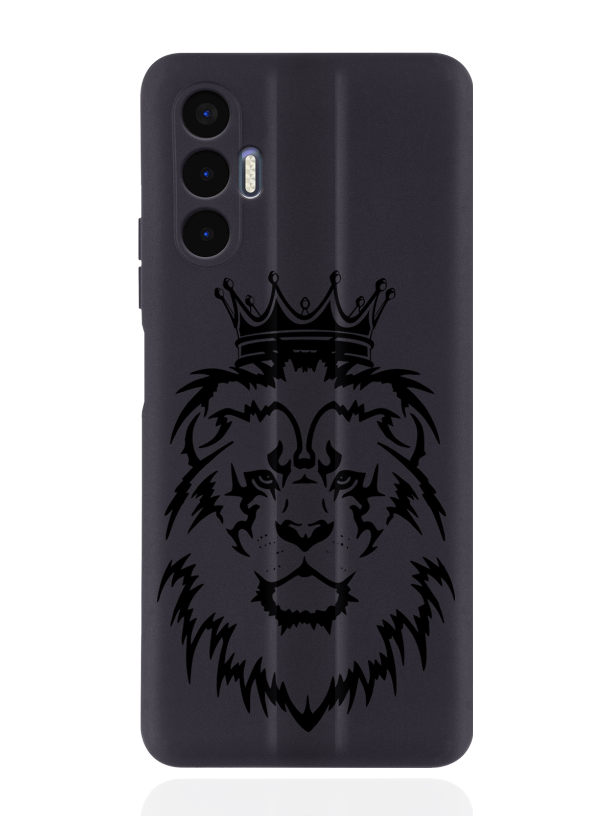 

Чехол MustHaveCase для Tecno Pova 3 Лев черный