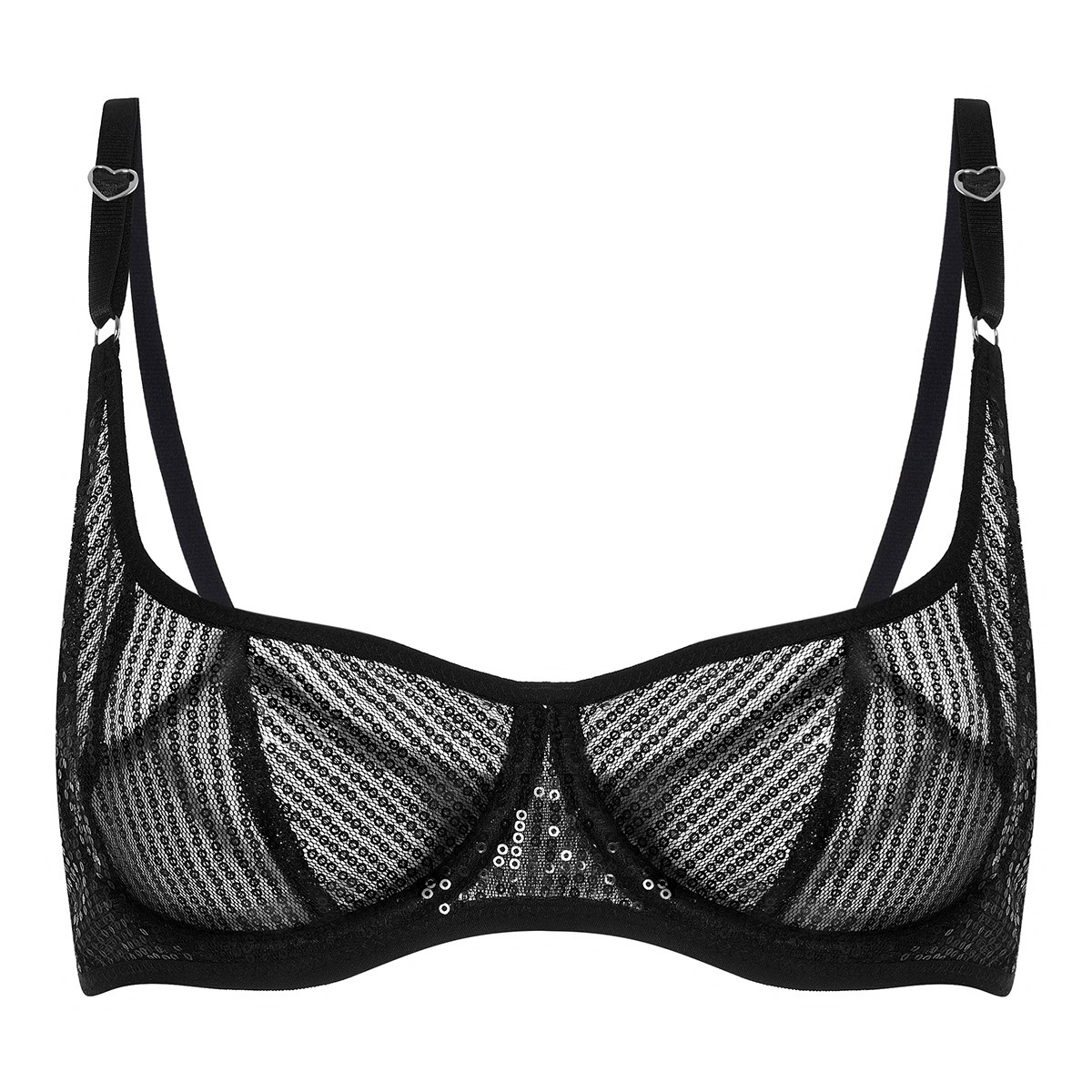 

Бюстгальтер женский Closer.Couture 53659 черный 80D, 53659