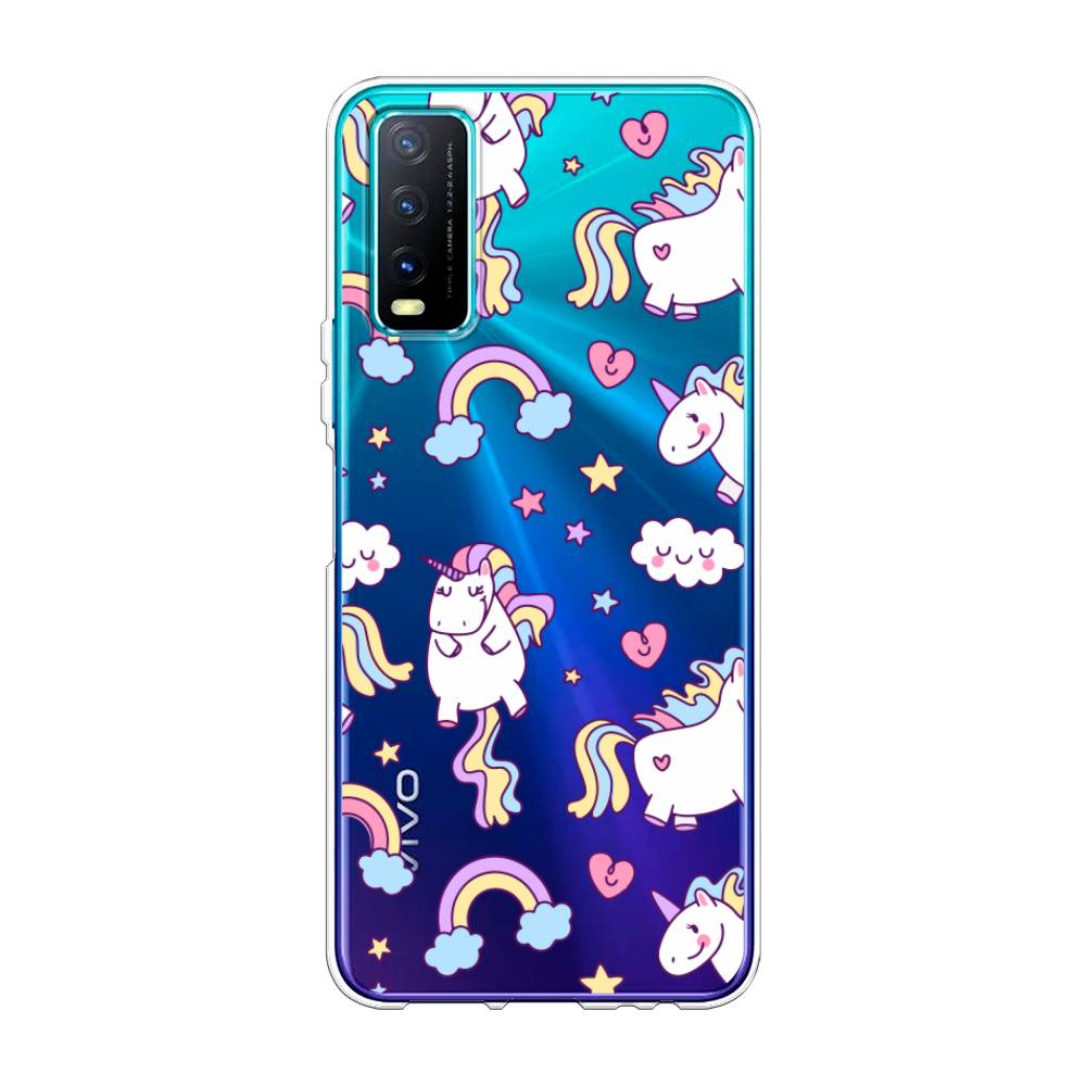 

Чехол Awog "Sweet unicorns dreams" для Vivo Y20