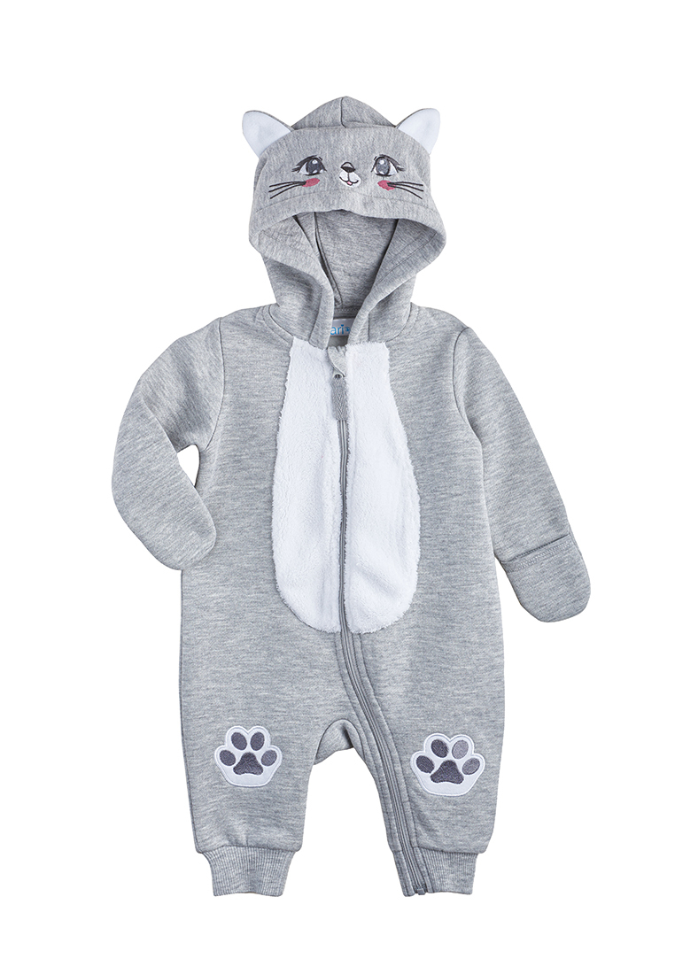 фото Комбинезон детский kari baby aw20b104 серый р.74