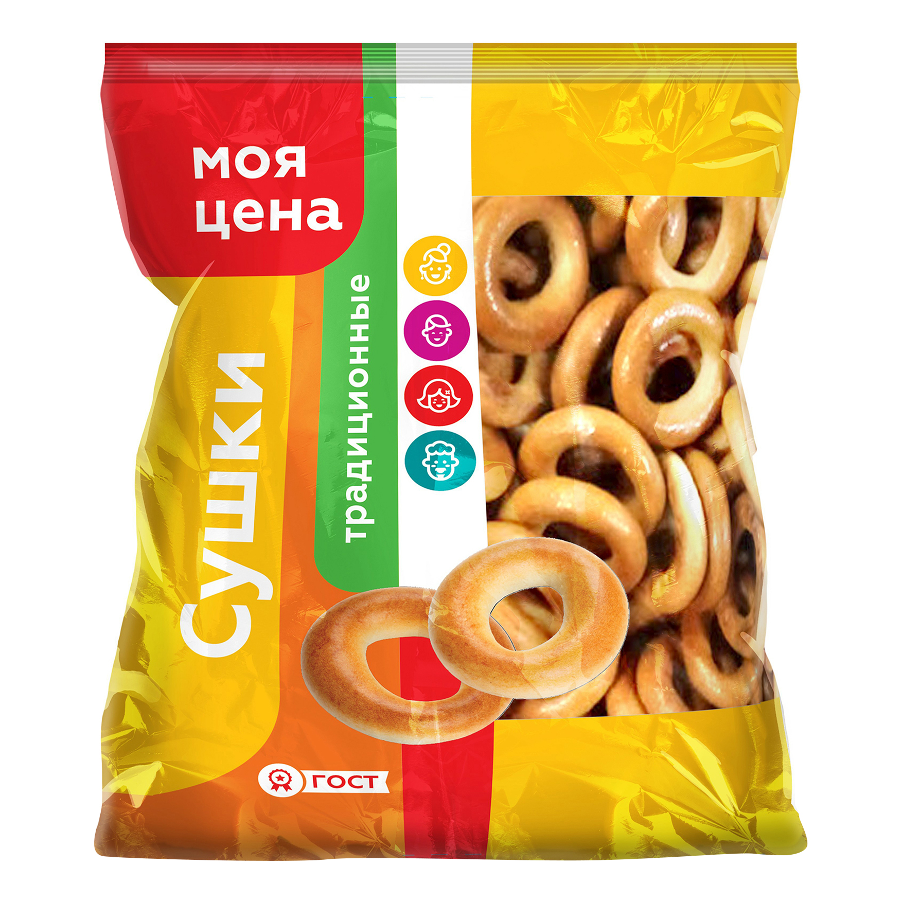 

Сушки Моя цена Традиционные 300 г