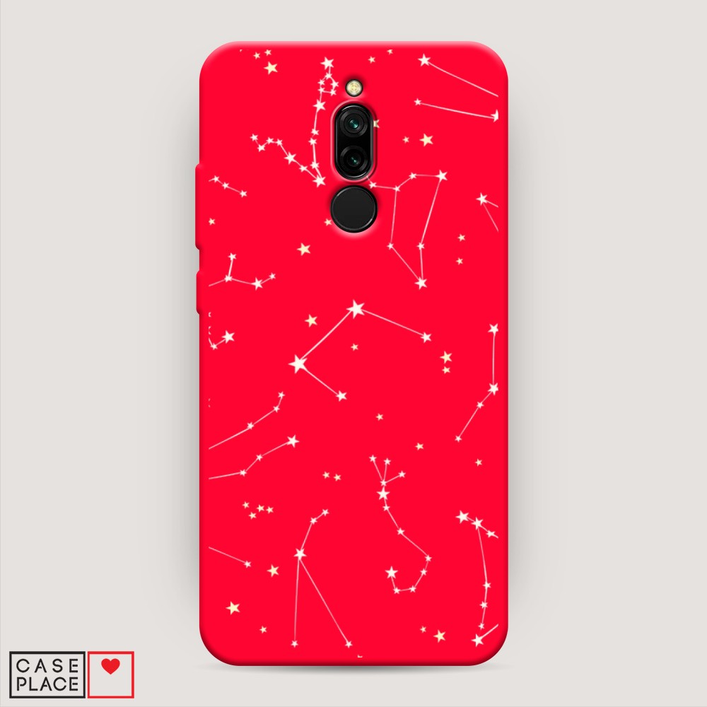 

Матовый силиконовый чехол "Созвездия" на Xiaomi Redmi 8, 37153-1