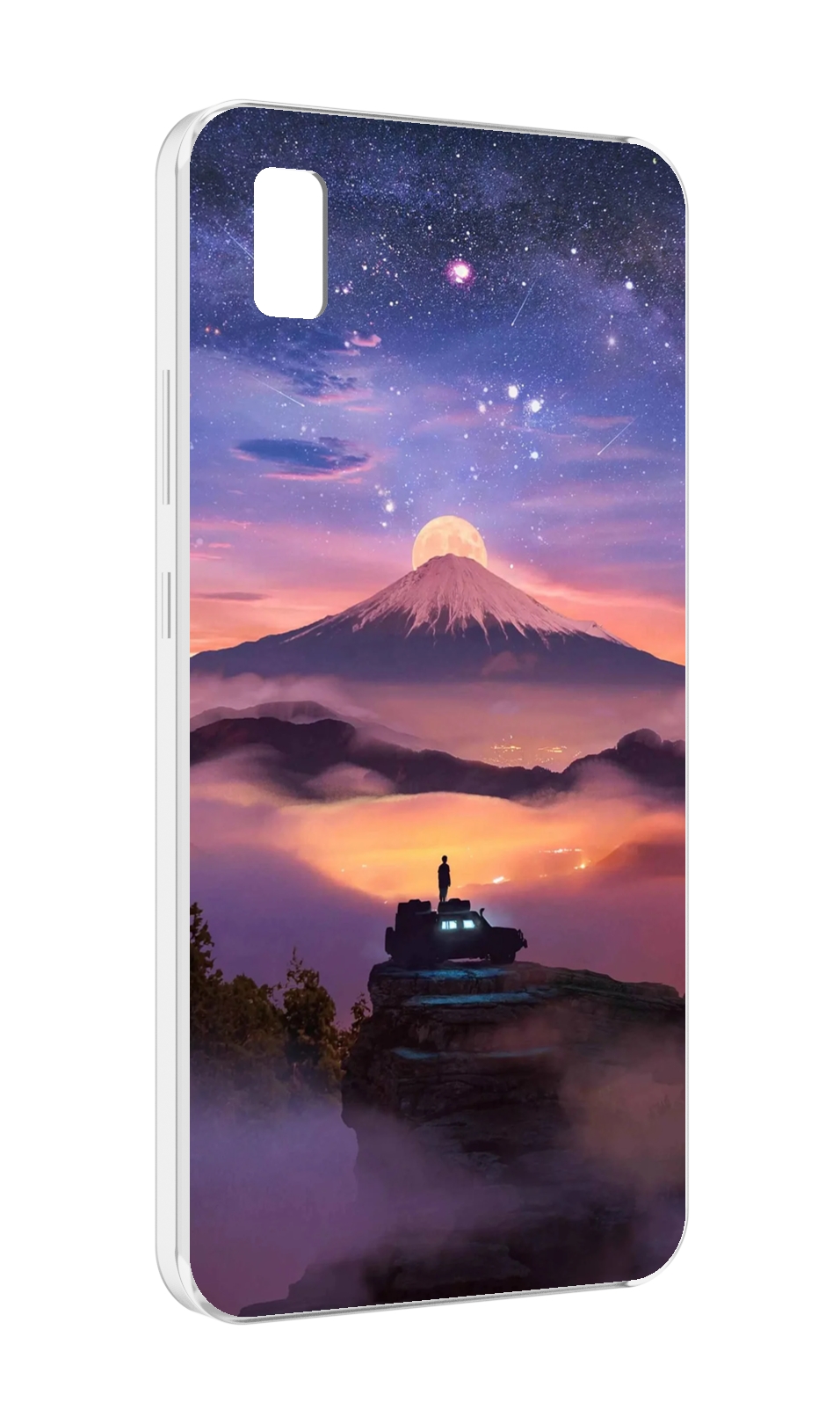 

Чехол MyPads ночь-в-горах для ZTE BLADE L210, Прозрачный, Tocco