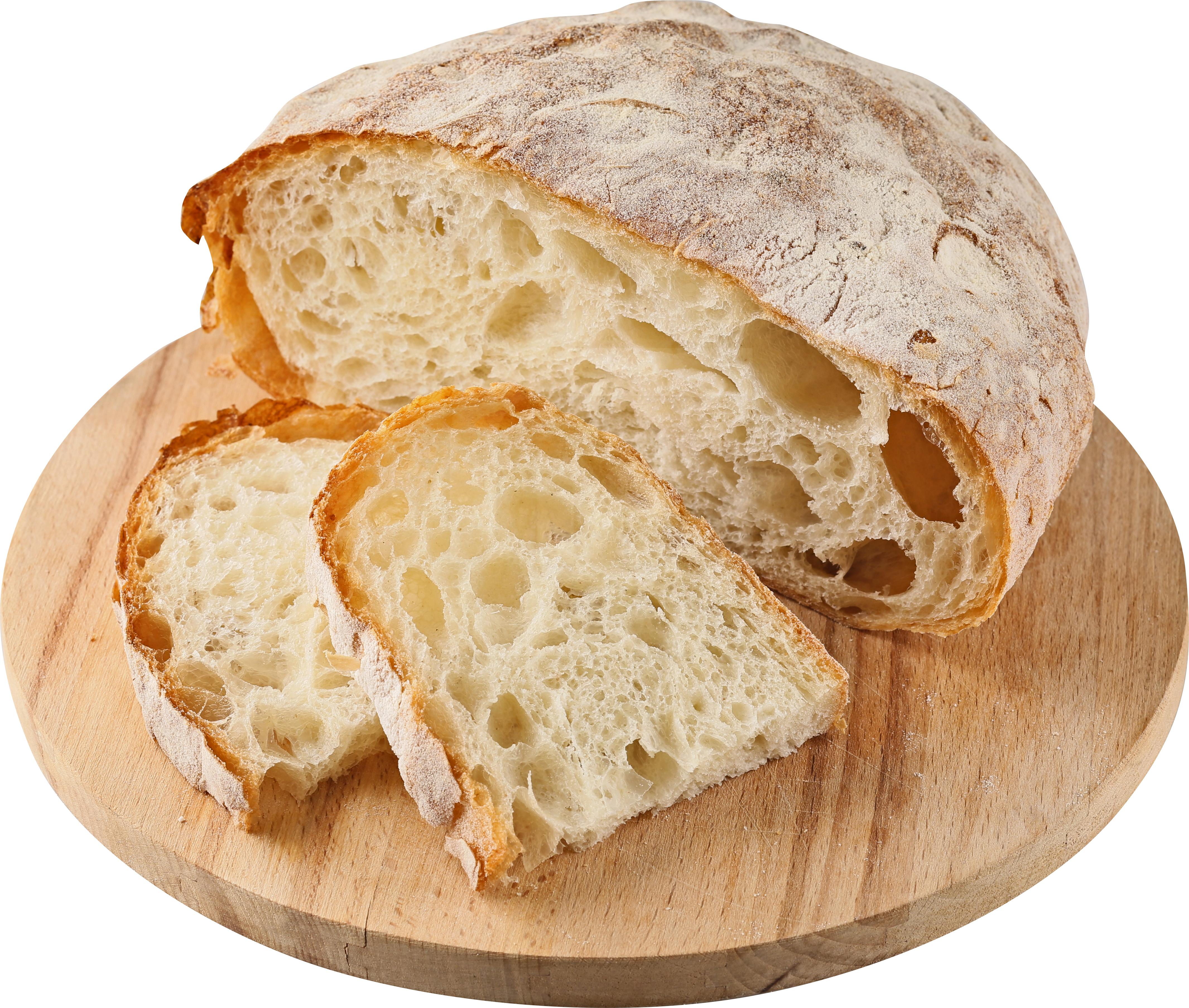 Хлеб подовый Чиабатта пшеничный целый 300 г