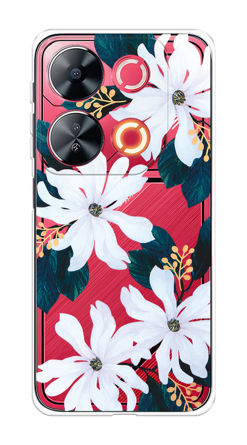 

Чехол на Itel P65 "Delilah Flower", Зеленый;белый, 3202350-1