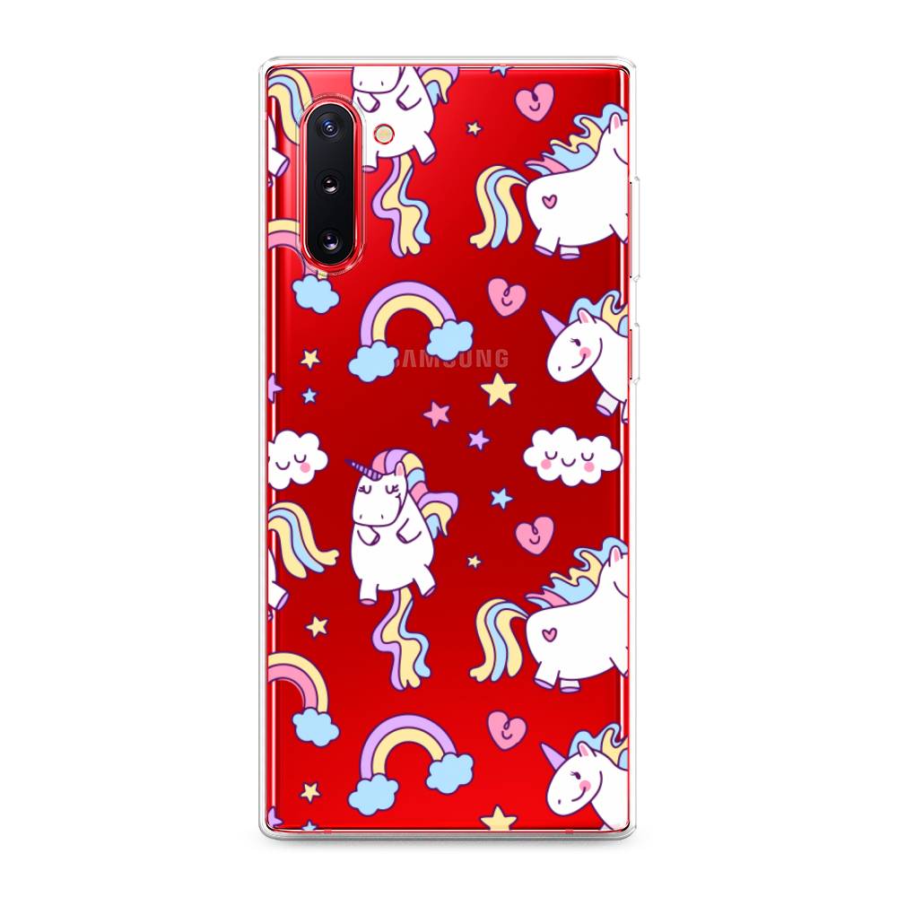 фото Чехол awog "sweet unicorns dreams" для samsung galaxy note 10