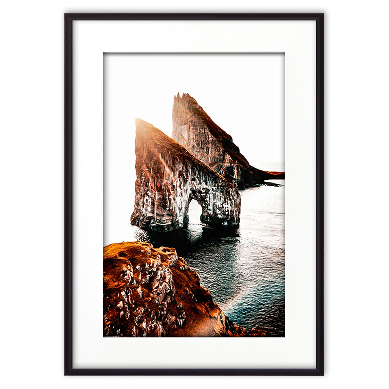

Постер в рамке Фарерские скалы - 50х70 см Дом Корлеоне, Фарерские скалы