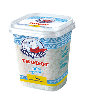

Творог Белый Медведь 5%