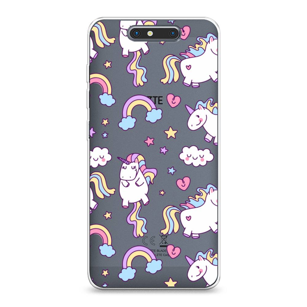 

Чехол Awog "Sweet unicorns dreams" для ZTE Blade V8