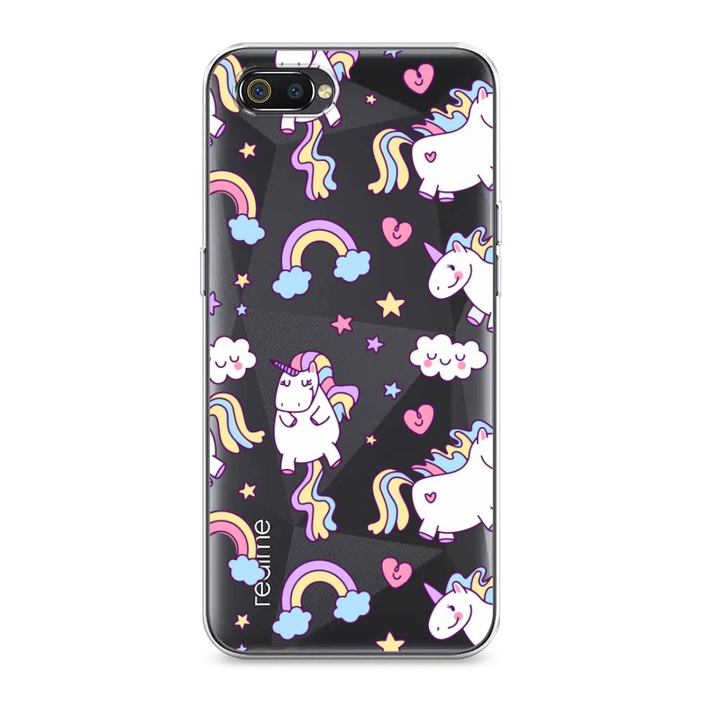 

Чехол Awog "Sweet unicorns dreams" для Realme C2