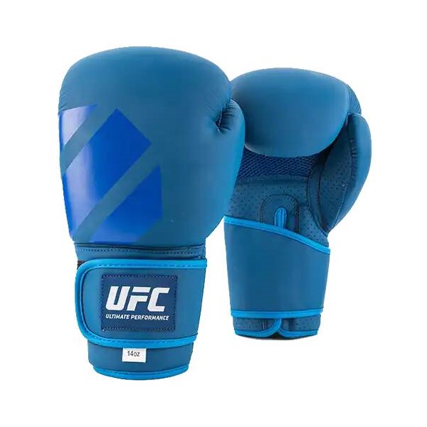 UFC Tonal Boxing Тренировочные перчатки для бокса,12 унций,синий