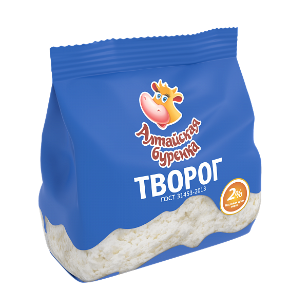 фото Творог алтайская буренка 2% бзмж 250 г