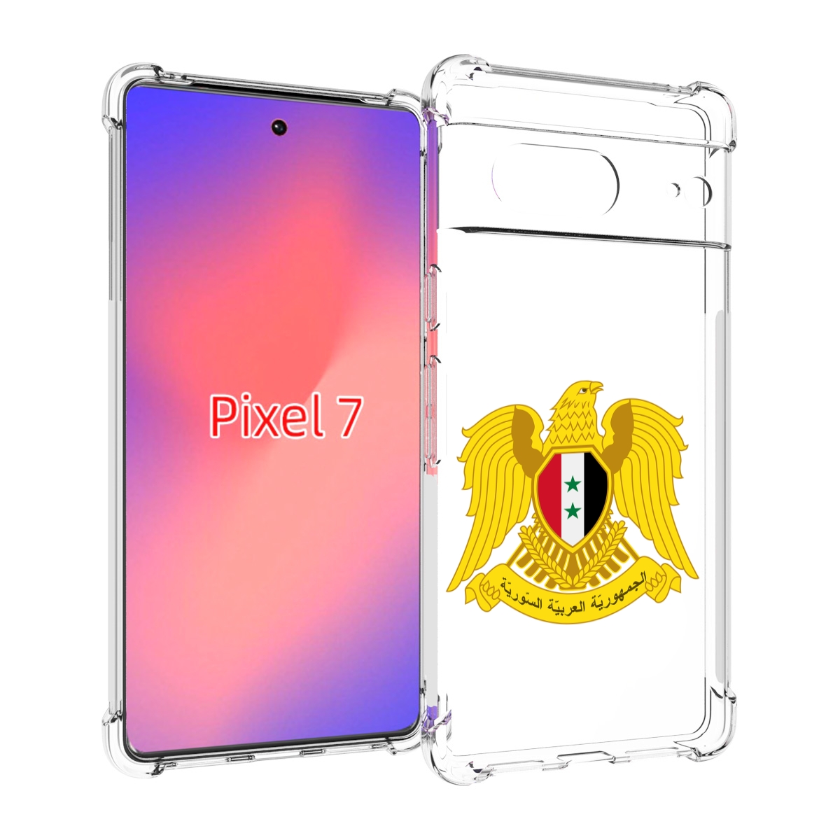 

Чехол Mypads Герб-Сирии Для Google Pixel 7, Прозрачный, Tocco