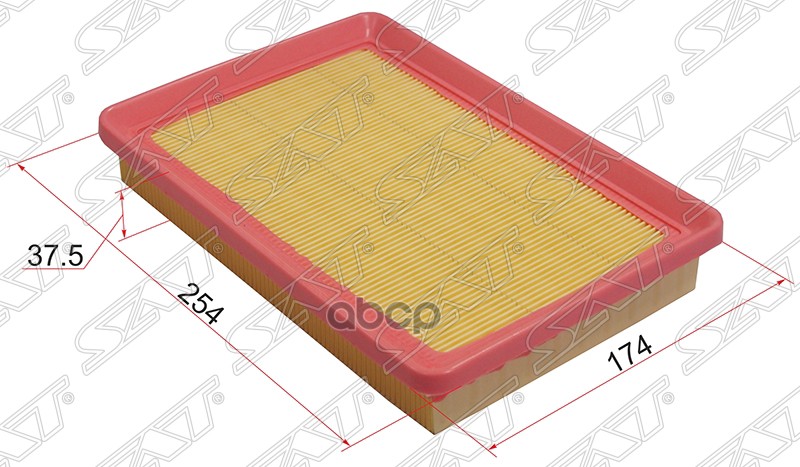 

Фильтр Воздушный Hyundai Coupe 01-09/Elantra 00-06/Cerato 04-08 Sat St-28113-2D000